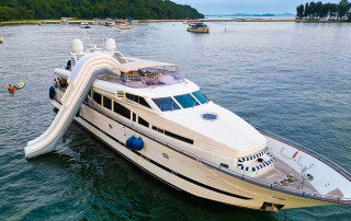 Leviathan 8 105ft super yacht in Singapore