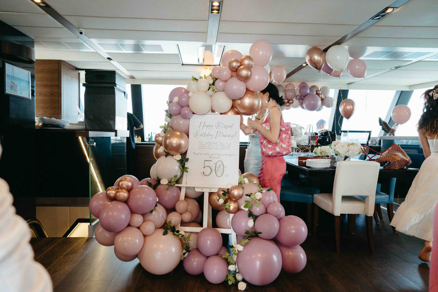 Eternity Luxe Package — birthday celebration onboard private yacht